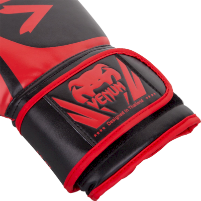 Перчатки для бокса Venum Challenger 2.0 Black/Red - фото 2