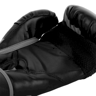 Перчатки для бокса Venum Challenger 2.0 Black/Grey - фото 1