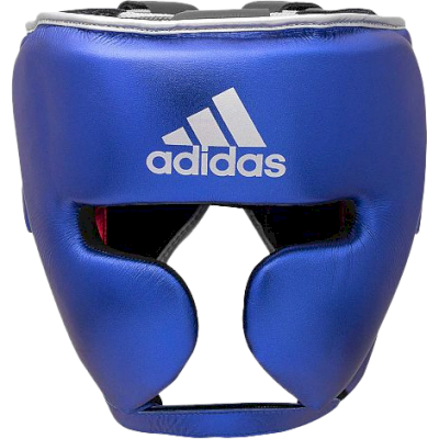 Боксёрский шлем Adidas Adistar Pro Metallic Blue - фото 1