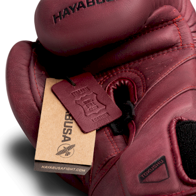 Боксерские перчатки Hayabusa T3 LX Crimson - фото 2