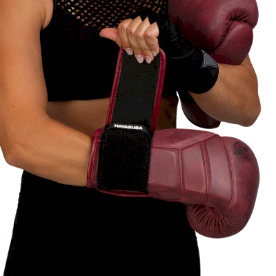 Боксерские перчатки Hayabusa T3 LX Crimson - фото 3