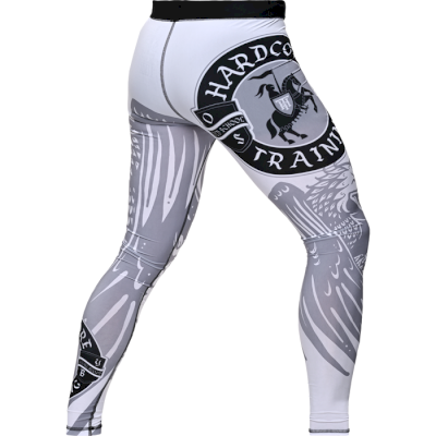 Компрессионные штаны Hardcore Training Heraldry White - фото 3
