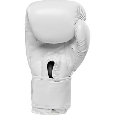 Боксерские перчатки Hardcore Training OSYB PU White - фото 3