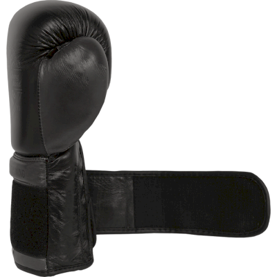Боксерские перчатки Hardcore Training Premium Matte Black/Black - фото 2