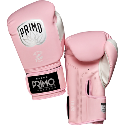Боксерские перчатки Primo Emblem II Semi Leather Pink