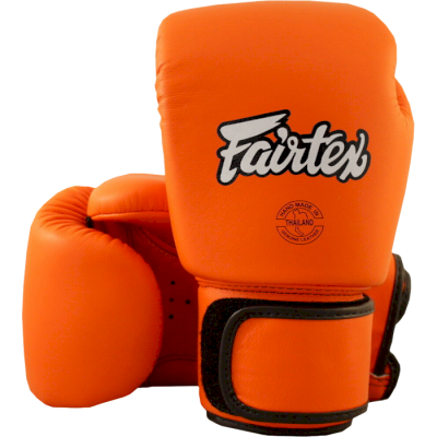 Боксерские перчатки Fairtex BGV16 Orange - фото 2