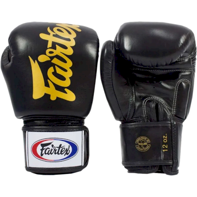Боксерские перчатки Fairtex BGV19 Tight Fit Deluxe Black - фото 2