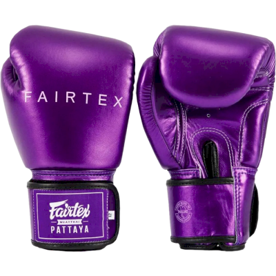 Боксерские перчатки Fairtex BGV22 Metallic Purple - фото 2