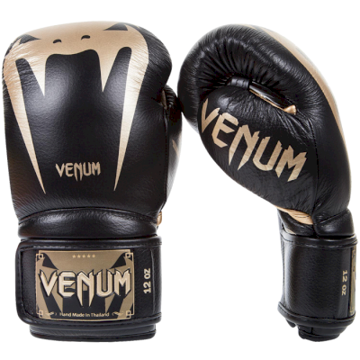 Боксерские Перчатки Venum Giant 3.0 Black Gold - фото 1