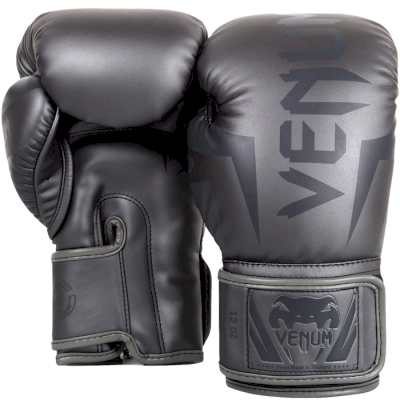 Боксерские перчатки Venum Elite Grey/Grey