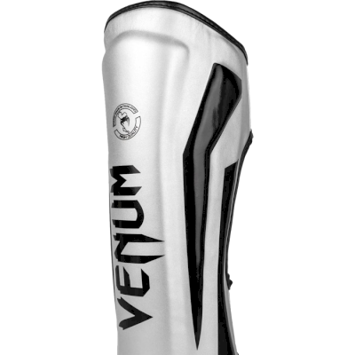 Защита Голени Venum Elite Standup Silver/Black - фото 1
