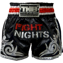 Тайские шорты Top King Boxing x Fight Nights Black XL черный