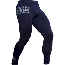 Компрессионные штаны Hardcore Training Burning Blue