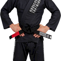 Пояс для кимоно Hardcore Training Premium Black A1 черный