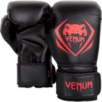 Боксерские перчатки Venum Contender Black/Red 8 унц. красный