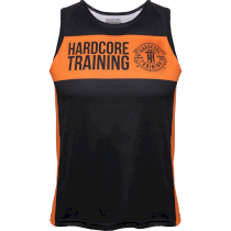 Тренировочная майка Hardcore Training Black/Orange