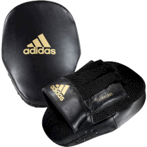 Боксерские лапы Adidas Training Curved Speed Mesh Coach Mitts черный