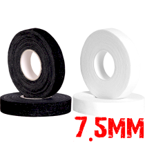 Тейп для пальцев Jitsu M 7,5 мм Черный белый