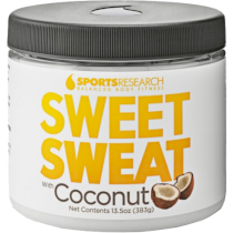 Мазь для похудения Sweet Sweat с Кокосовым Маслом 383 гр. белый