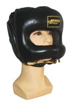 Шлем АТАКА BOXING с защитным бампером Black черный L