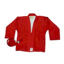 Куртка для самбо Крепыш Атака красная 46 