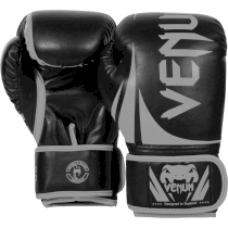 Перчатки для бокса Venum Challenger 2.0 Black/Grey 16 унц. серый