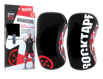 Наколенники Rocktape Assassins красный камуфляж 7мм L