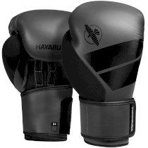 Боксерские перчатки Hayabusa S4 Charcoal 16 унц. 