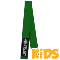 Детский пояс Jitsu G/Black M3 зеленый
