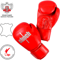 Перчатки для бокса Clinch Olimp Plus 16 унц. красный
