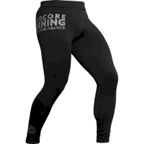 Компрессионные штаны Hardcore Training Burning Black