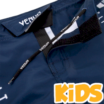 Детские ММА шорты Venum Signature Navy Blue 8 лет синий