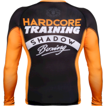Рашгард Hardcore Training Shadow Boxing M оранжевый