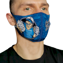 Неопреновая маска Hardcore Training Good Old Boxing синий