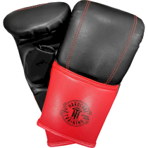 Снарядные перчатки Hardcore Training Red/Black M красный