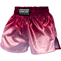 Тайские шорты Hardcore Training Gradient Bordeaux l розовый