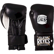 Тренировочные перчатки Cleto Reyes E600 Black/White 12унц. черный