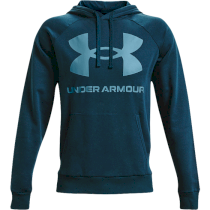  Худи Under Armour UA Rival Fleece Big Logo HD s темно-синий