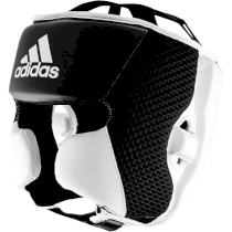 Боксёрский шлем Adidas Hybrid 150 Black/White черный m
