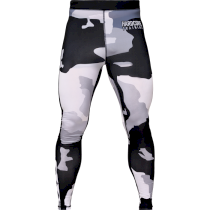 Компрессионные штаны Hardcore Training Cow Camo s серый