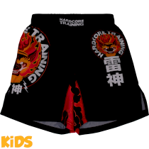 Детские шорты Hardcore Training Raijin Black/Red 10лет красный