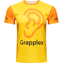 Тренировочная футболка No Name Grapplex xl желтый