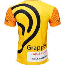 Тренировочная футболка No Name Grapplex xl желтый