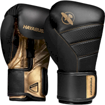 Боксерские перчатки Hayabusa T3 Black/Gold 10унц. золотой
