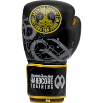 Боксерские перчатки Hardcore Training Glima 20унц. желтый