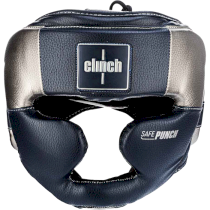 Боксерский шлем Clinch Punch 2.0 Full Face темносине-бронзовый темно-синий xl