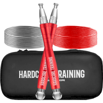 Скакалка Hardcore Training Premium Red красный