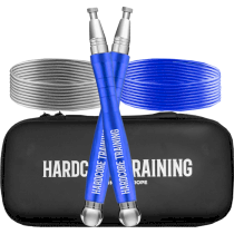 Скакалка Hardcore Training Premium Blue синий