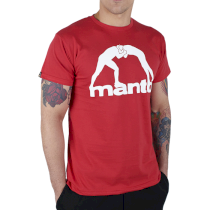 Футболка Manto Logo Vibe Red m 