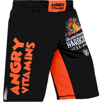 Тренировочные шорты Hardcore Training Angry Vitamins 2.0 s оранжевый